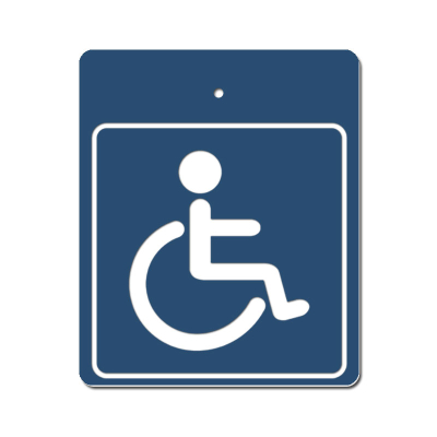 Handicap 100x120mm